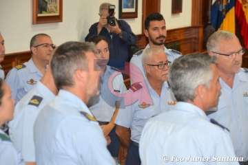 El Ejército del Aire 'aterriza' en la historia de Telde (Foto TA/Francisco Javier Santana)